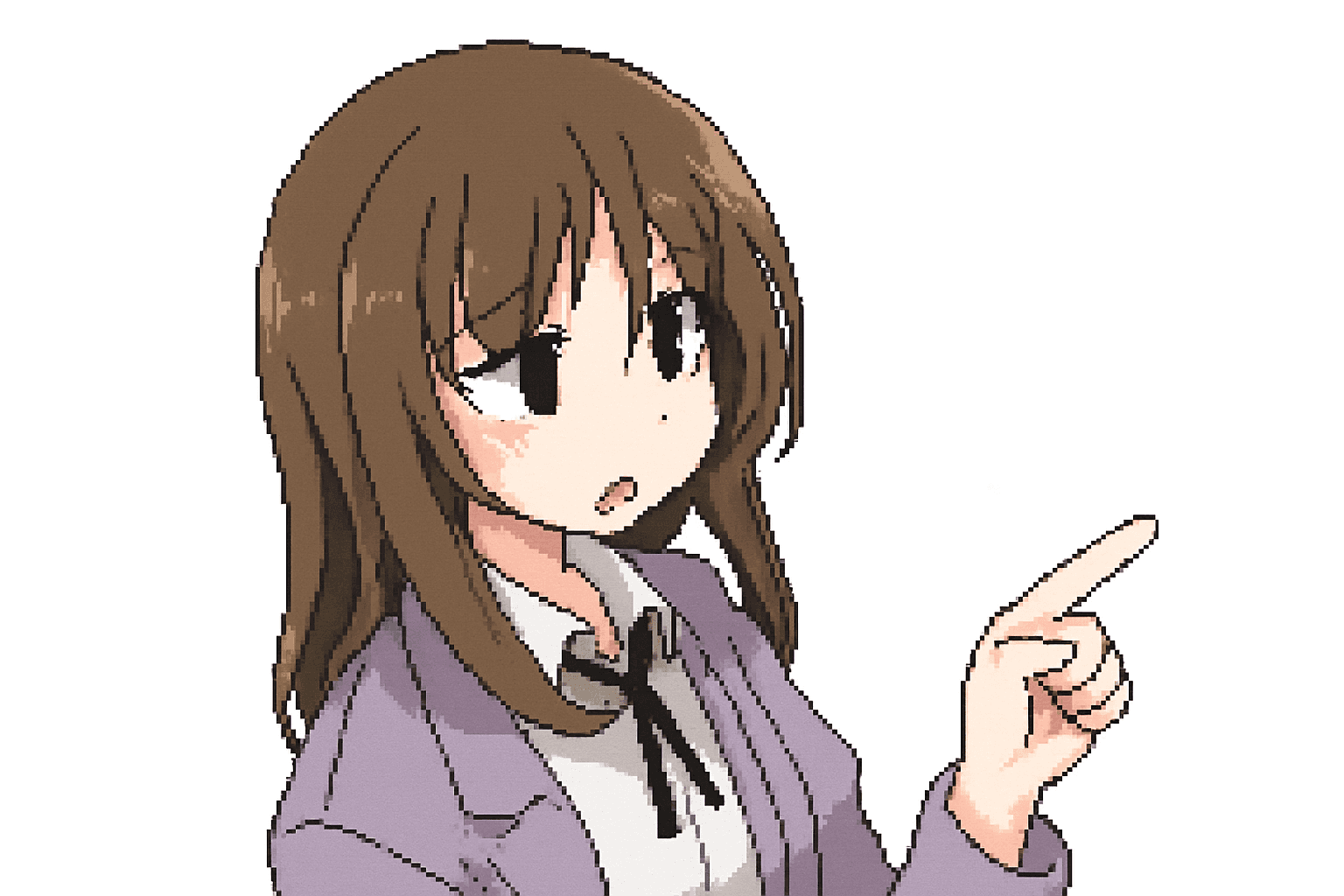 Cô gái đang nhìn